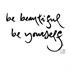 Picture of Be Beautiful Be Yourself (Woman)
